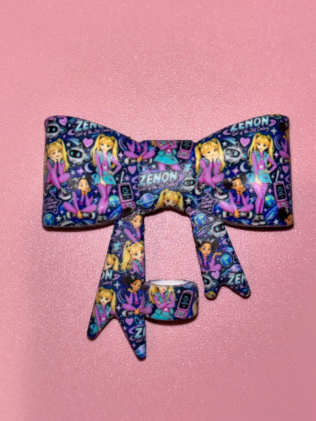 Zenon Girl of the 21st Century Space Collage - Bow