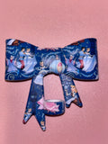 Cinderella Royal Blue Magical Carriage Collage - Bow