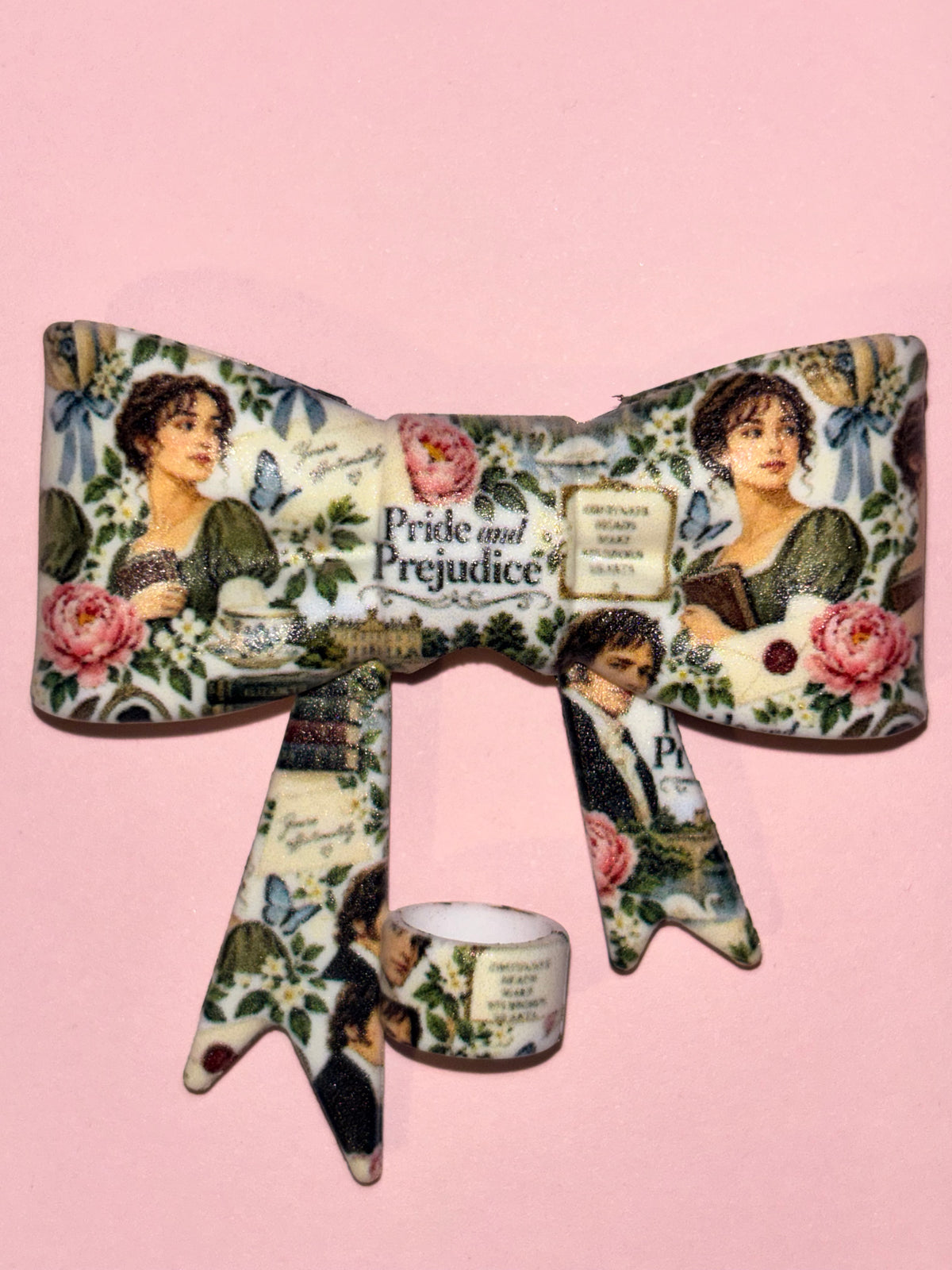 Pride and Prejudice Floral Collage - Bow