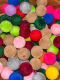 Flocked Round - 20mm (10pcs)