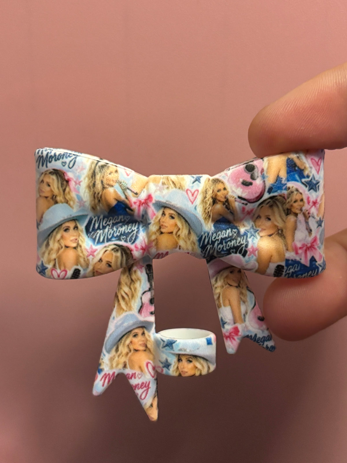 Megan Moroney Blue & Pink - Bow