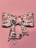 Pink Nurse Care Heal Inspire - Bow