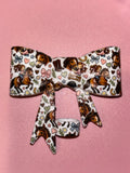 Horse Riding Pink Bows & Hearts - Bow