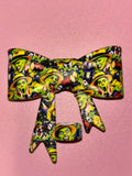 Mask Yellow Suit Movie Collage - Bow