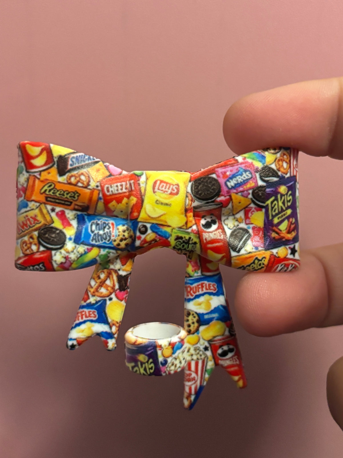 Snack Food Collage - Bow
