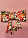 Trader Joe's Tropical Floral - Bow