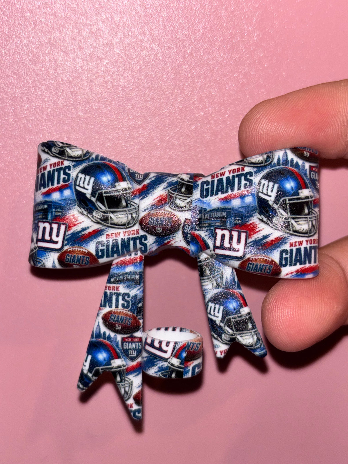 New York Giants Football Collage - Bow