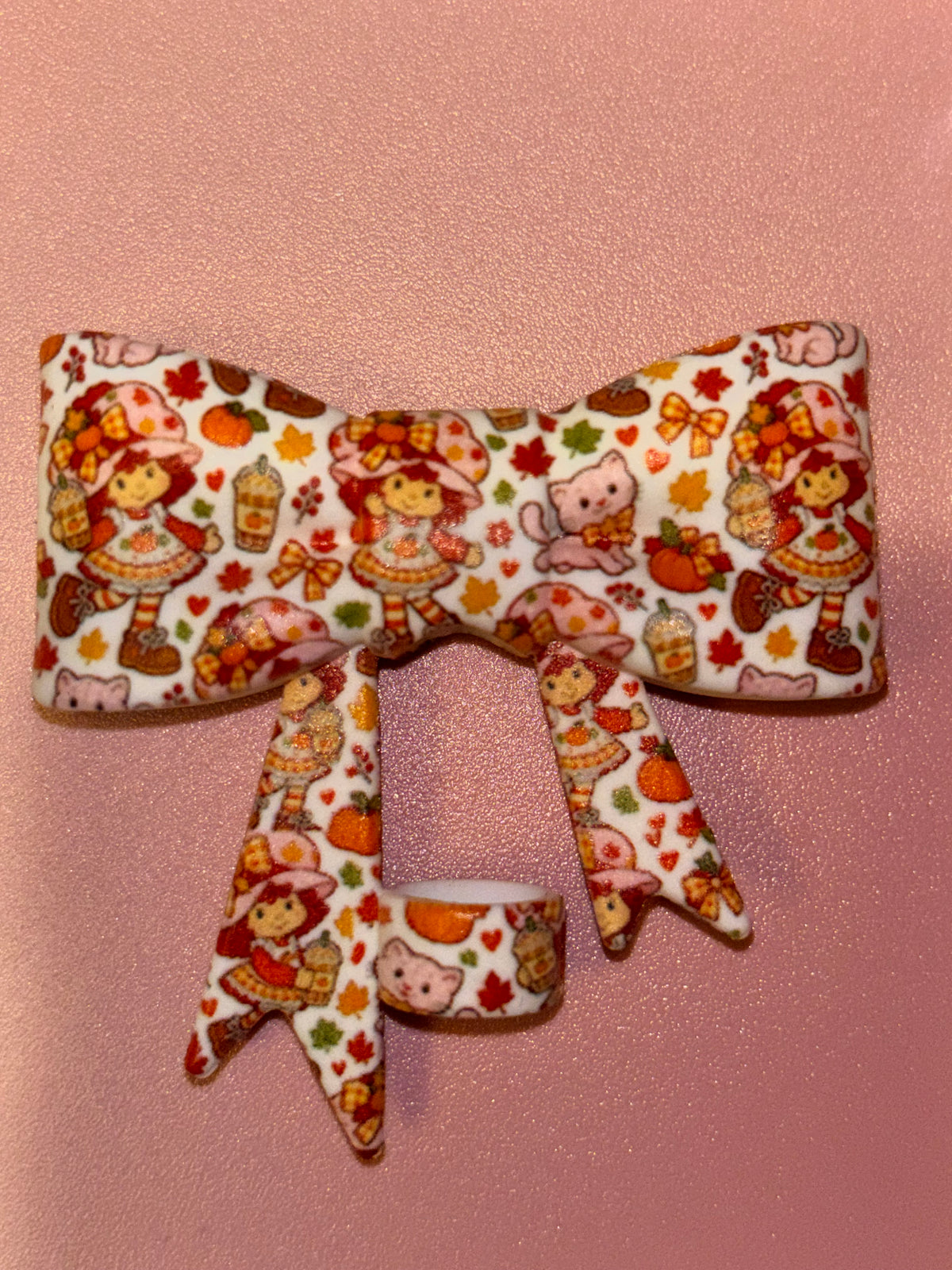 Strawberry Shortcake Autumn Pumpkins & Custard - Bow