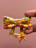 Winnie the Pooh Colorful Comic Collage - Bow