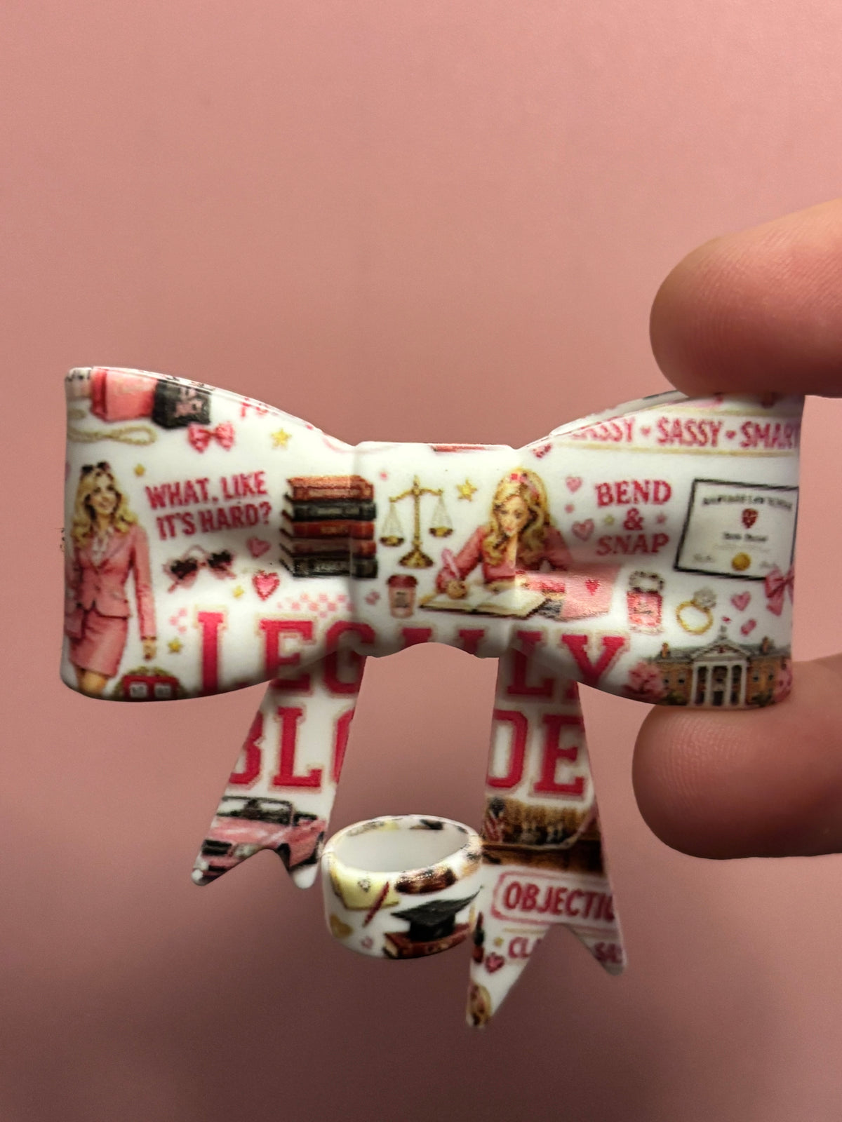 Legally Blonde Pink Collage - Bow