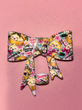 Dumplings Make Me Happy Pink Bows & Leopard - Bow