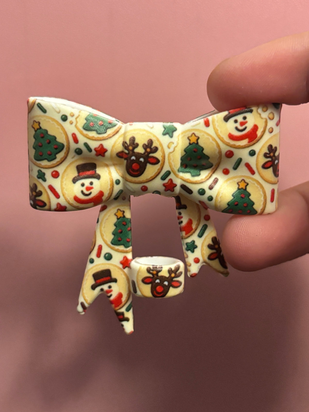 Christmas Sugar Cookies - Bow