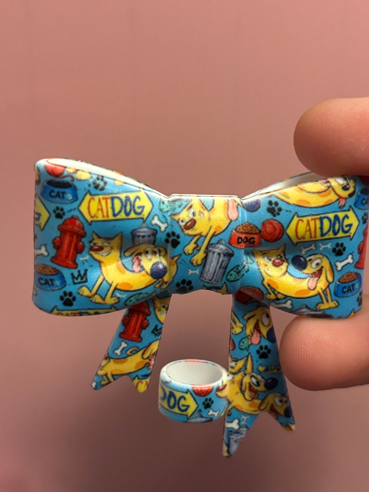 CatDog Blue - Bow