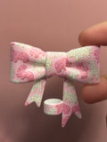 Frosted Animal Cookies Pink - Bow