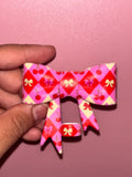 Red/Pink Cherries & Bows - Bow