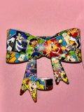 Phineas and Ferb Bright Comic Panels & Starbursts - Bow