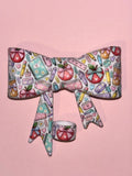 Pastel Teacher School Supplies - Bow