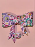 Polly Pocket Pastel Compacts & Toybox Collage - Bow