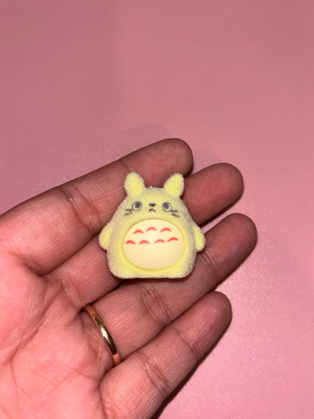 Totoro Fuzzy Bead or Topper