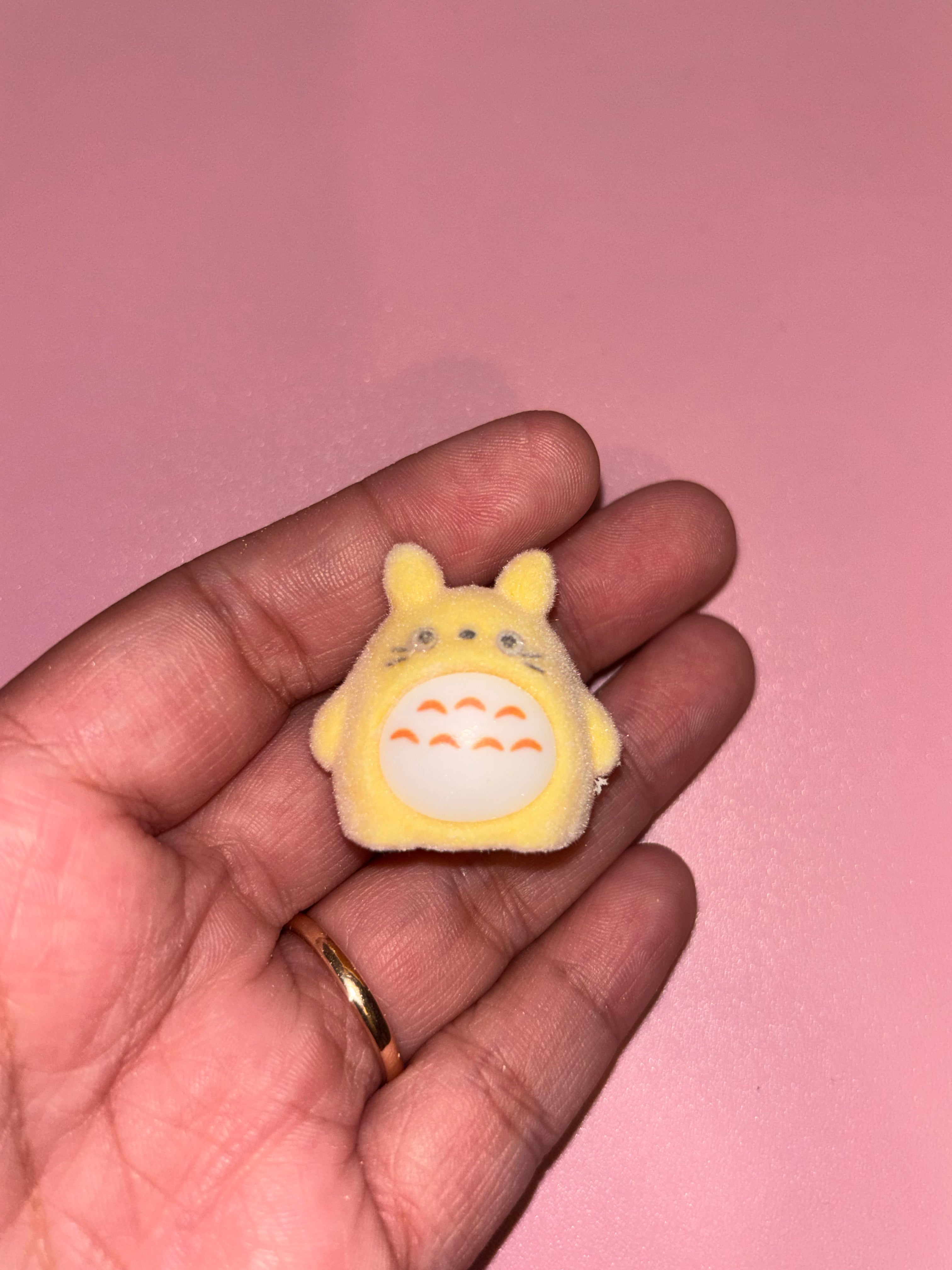 Totoro Fuzzy Bead or Topper
