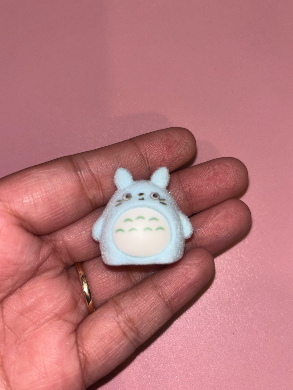 Totoro Fuzzy Bead or Topper