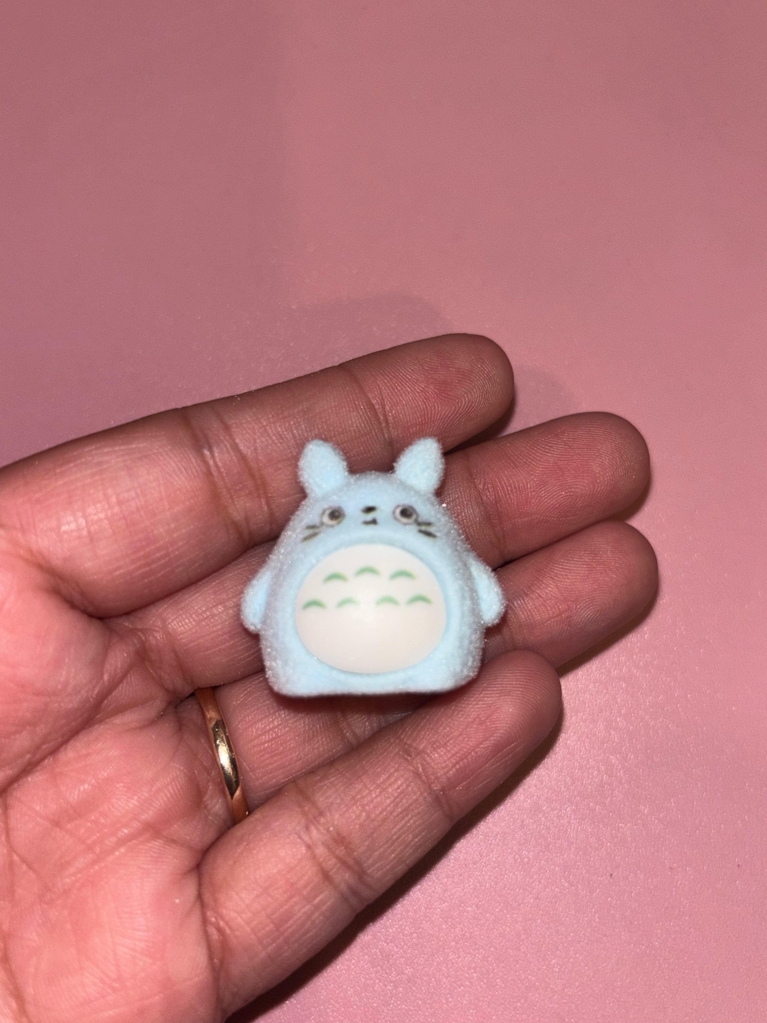 Totoro Fuzzy Bead or Topper